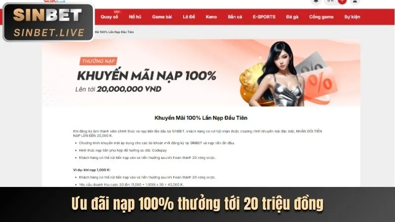 Thưởng nạp lại hàng ngày/tuần 97win